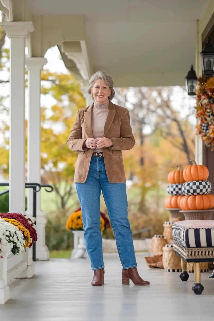 Casual Fall Outfits for Women Over 50 – 2025 Ideas for Effortless Style