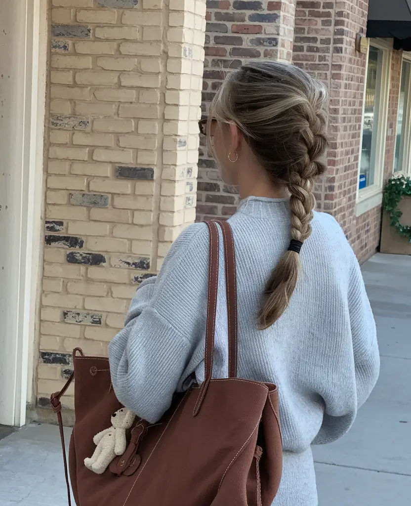 Fall Hairstyle for Medium Hair 2025: 27 Trendy Looks with Braids, Bows & Clips