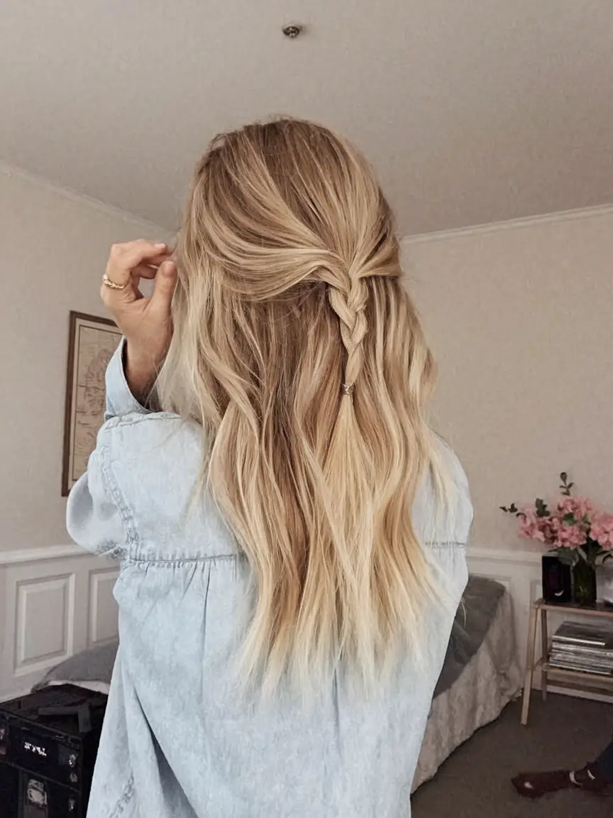 Fall Hairstyle for Medium Hair 2025: 27 Trendy Looks with Braids, Bows & Clips