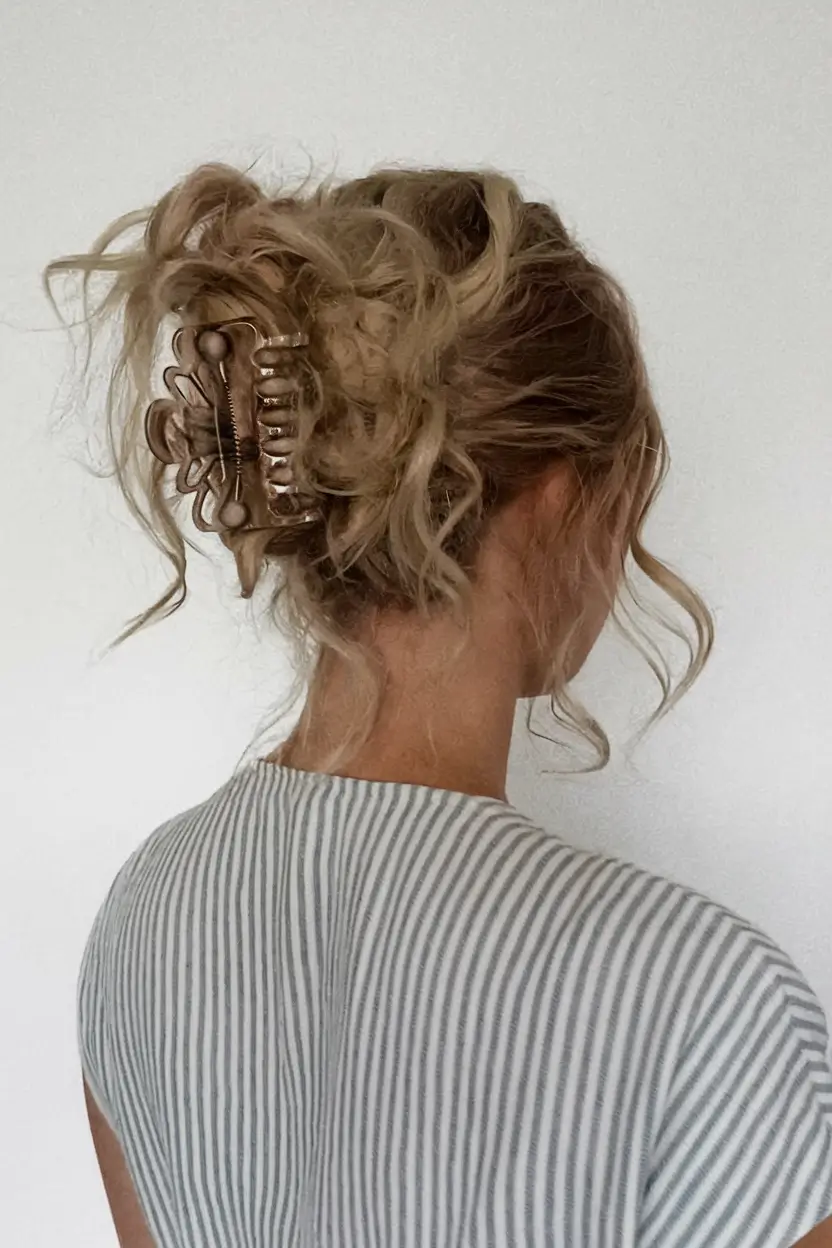 Fall Hairstyle for Medium Hair 2025: 27 Trendy Looks with Braids, Bows & Clips