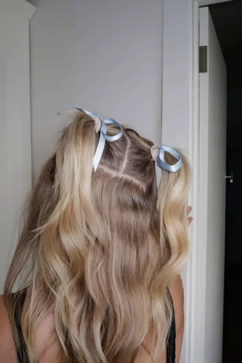 Fall Hairstyle for Medium Hair 2025: 27 Trendy Looks with Braids, Bows & Clips