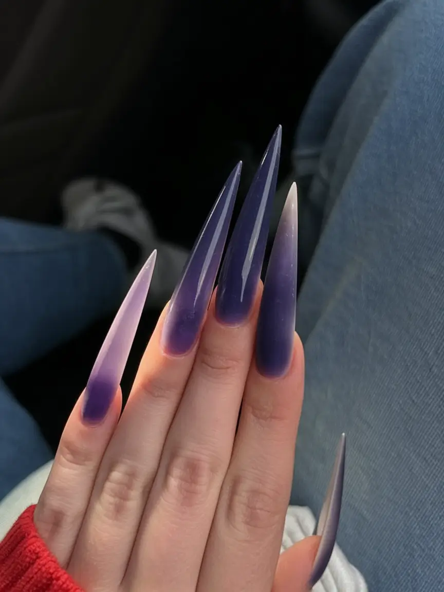 Fall Stiletto Nails 2025: Trendy Designs in Green, Orange, Matte & More