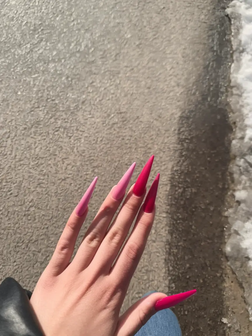 Fall Stiletto Nails 2025: Trendy Designs in Green, Orange, Matte & More