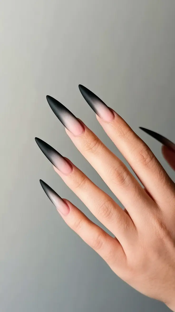 Fall Stiletto Nails 2025: Trendy Designs in Green, Orange, Matte & More