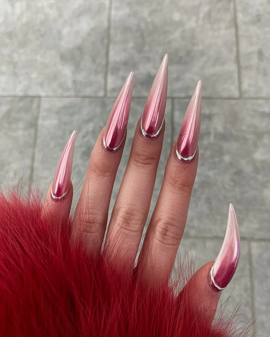 Fall Stiletto Nails 2025: Trendy Designs in Green, Orange, Matte & More