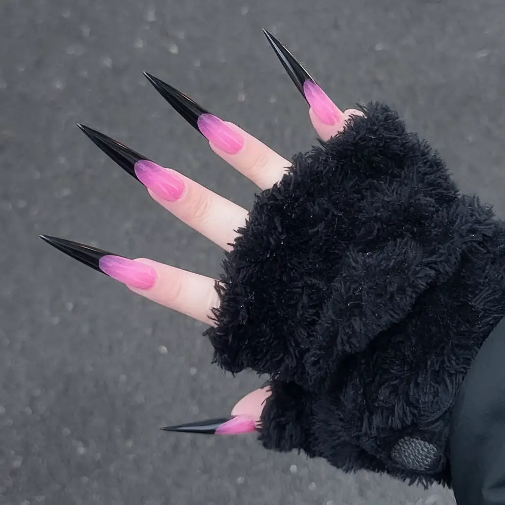 Fall Stiletto Nails 2025: Trendy Designs in Green, Orange, Matte & More