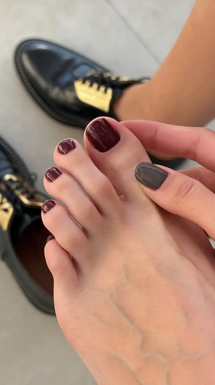 Fall Toe Nail Colors 2025: 28+ Trending Designs to Try This Autumn
