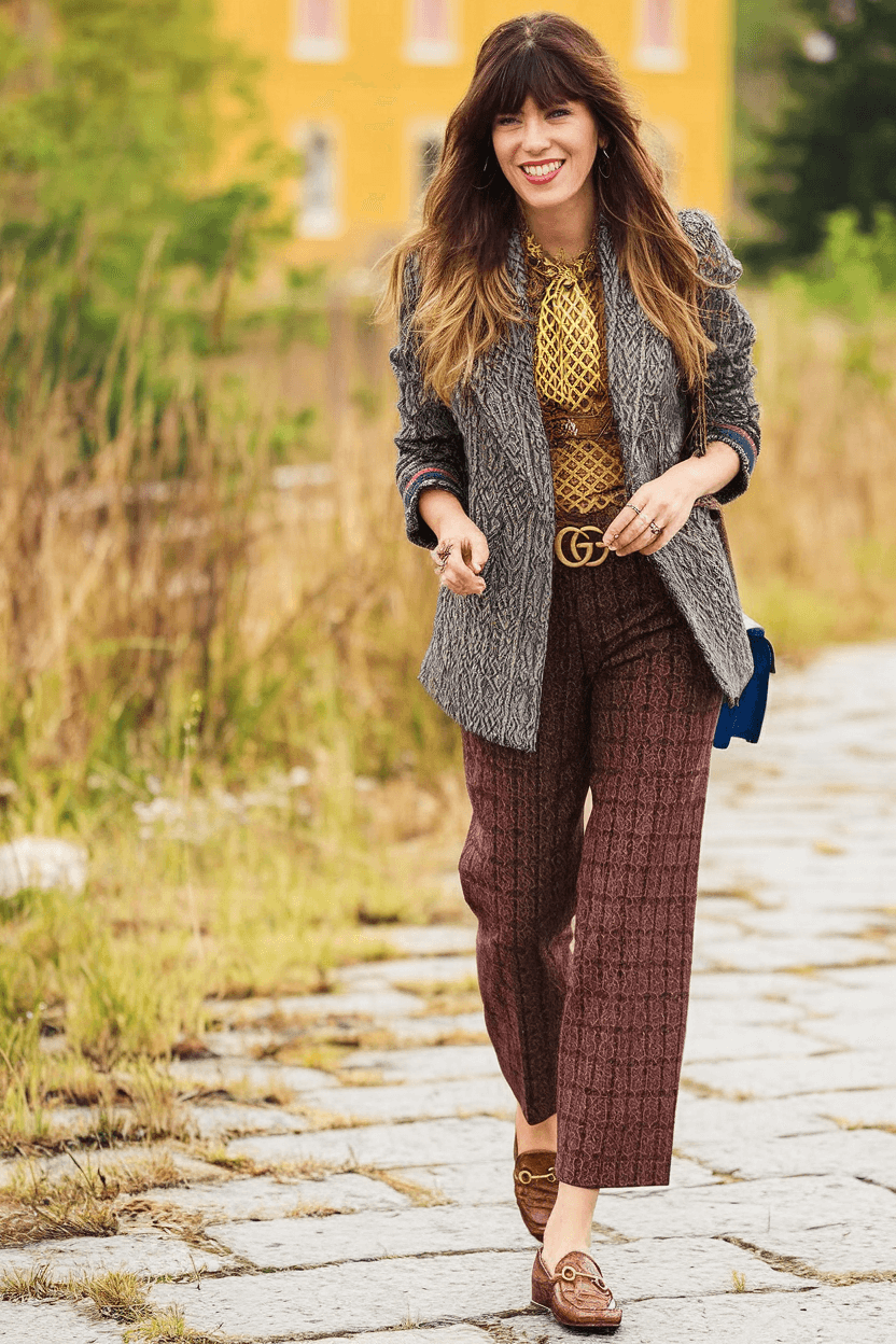 Fall Work Outfits for Women 2025: 28+ Stylish Ideas for Business, Casual & Midsize Looks