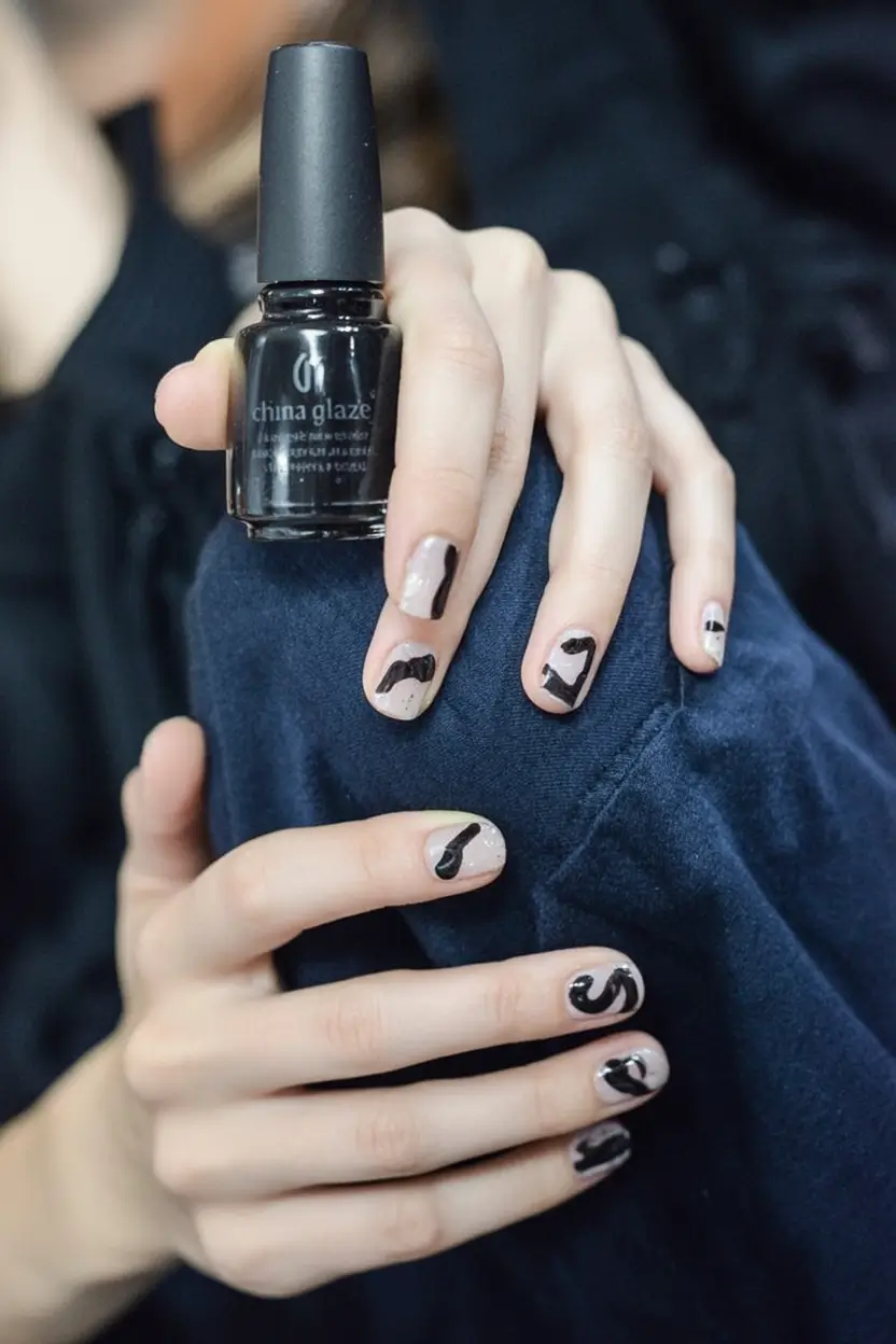 Black Fall Nails 2025: 27 Inspiring Designs for Almond, Square & Short Nails This Season