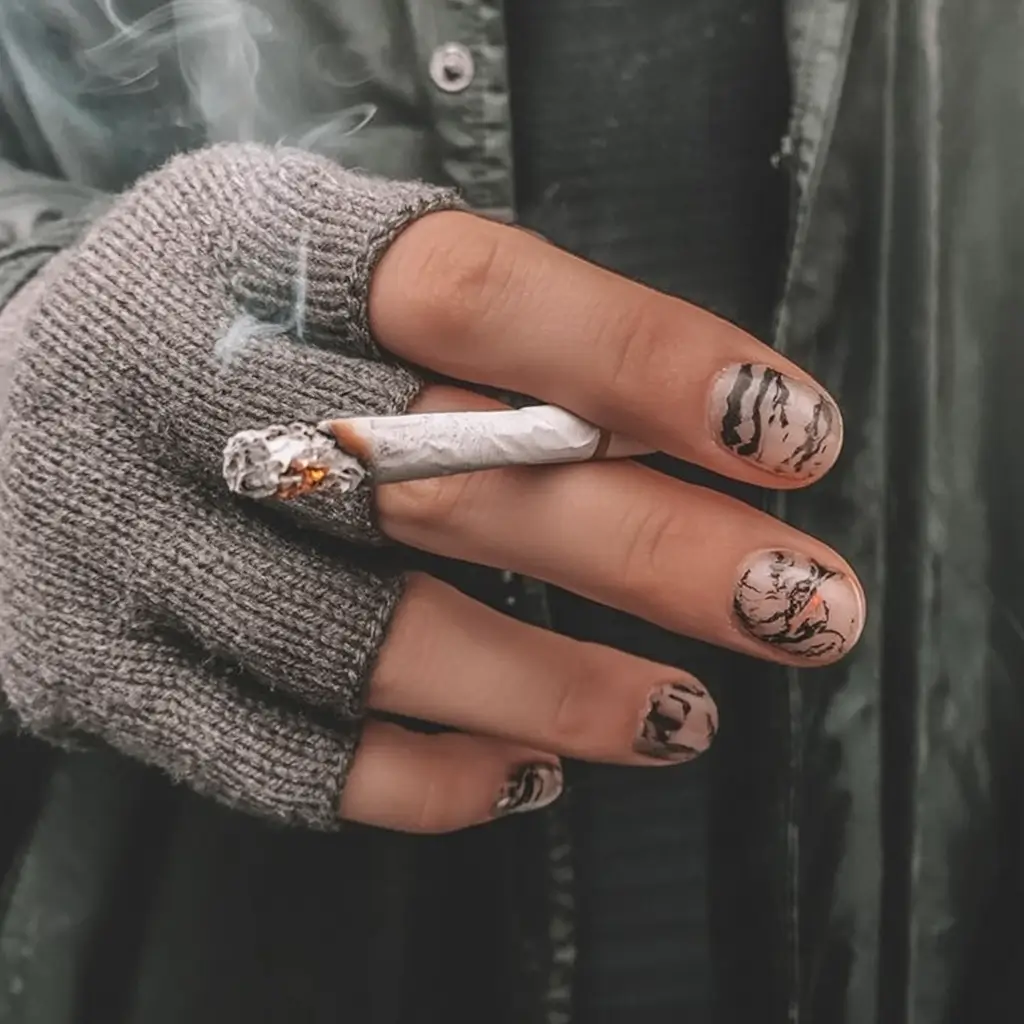 Black Fall Nails 2025: 27 Inspiring Designs for Almond, Square & Short Nails This Season