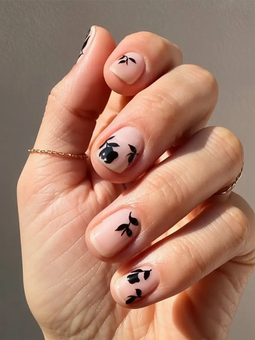 Black Fall Nails 2025: 27 Inspiring Designs for Almond, Square & Short Nails This Season