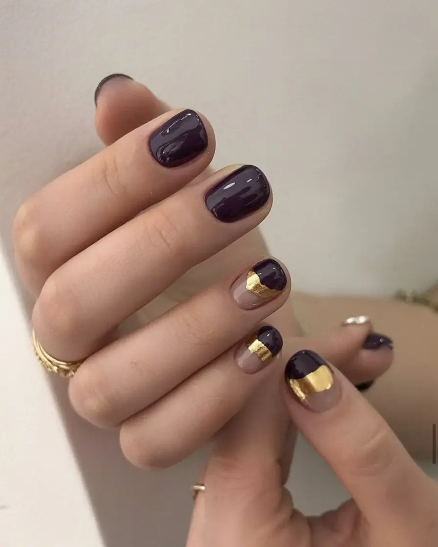 Black Fall Nails 2025: 27 Inspiring Designs for Almond, Square & Short Nails This Season