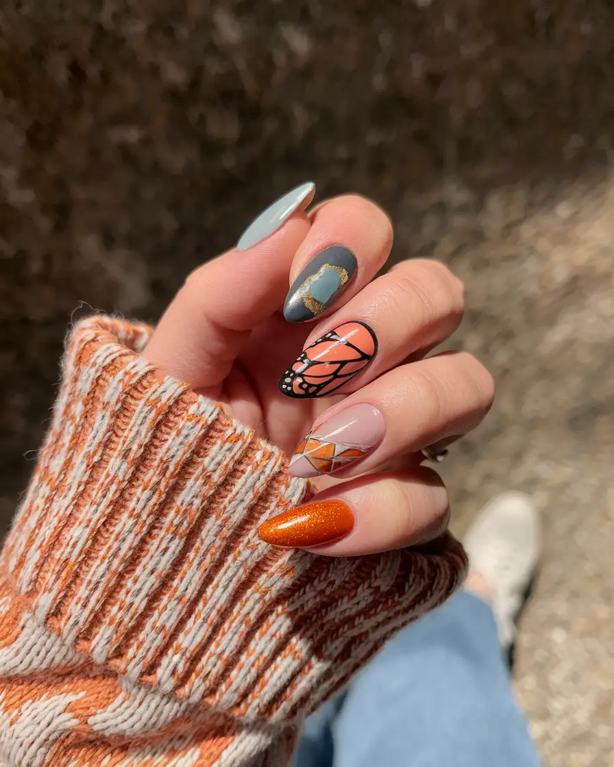 Fall 3D Nail Art 2025: The Most Creative Autumn Nail Designs with 3D Details
