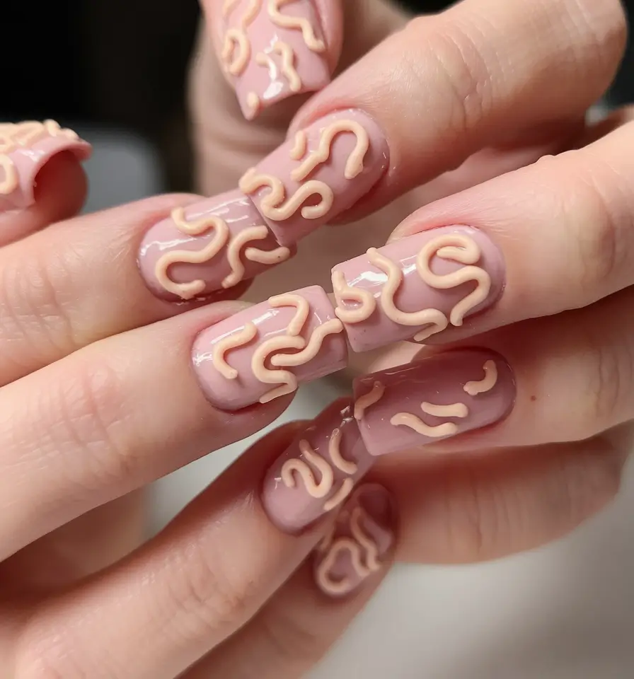 Fall 3D Nail Art 2025: The Most Creative Autumn Nail Designs with 3D Details