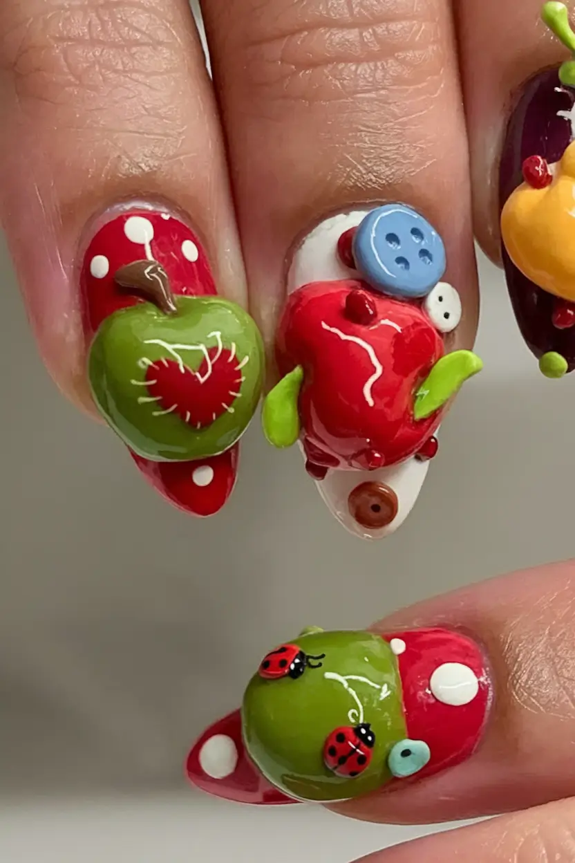 Fall 3D Nail Art 2025: The Most Creative Autumn Nail Designs with 3D Details