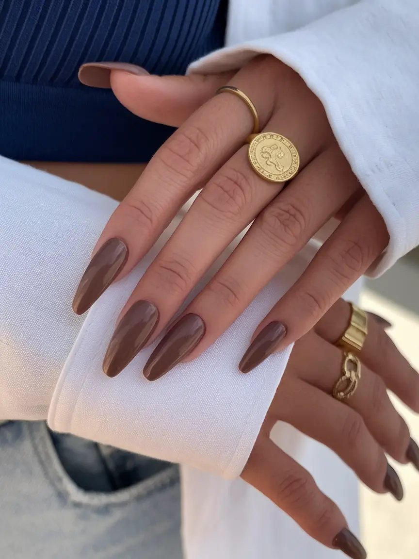 Fall Acrylic Nails: Short and Long Ideas 2025 — Stylish Almond, Square & Coffin Shapes for Autumn
