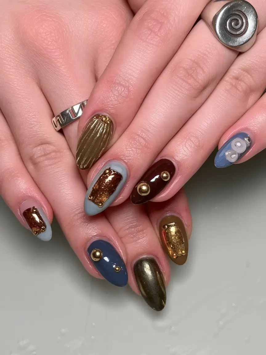 Fall Almond Nails 2025: 28+ Trendy Designs for Every Mood and Skin Tone
