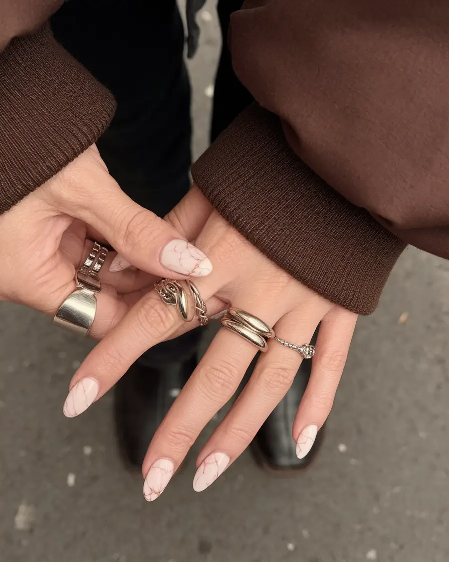 Fall Almond Nails 2025: 28+ Trendy Designs for Every Mood and Skin Tone