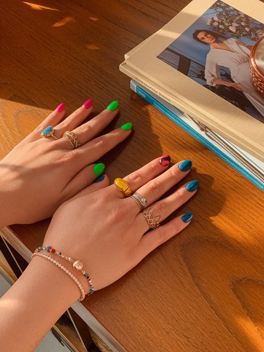 Fall Color-Block Nails 2025: Trendy Manicure Ideas for Bold Autumn Style