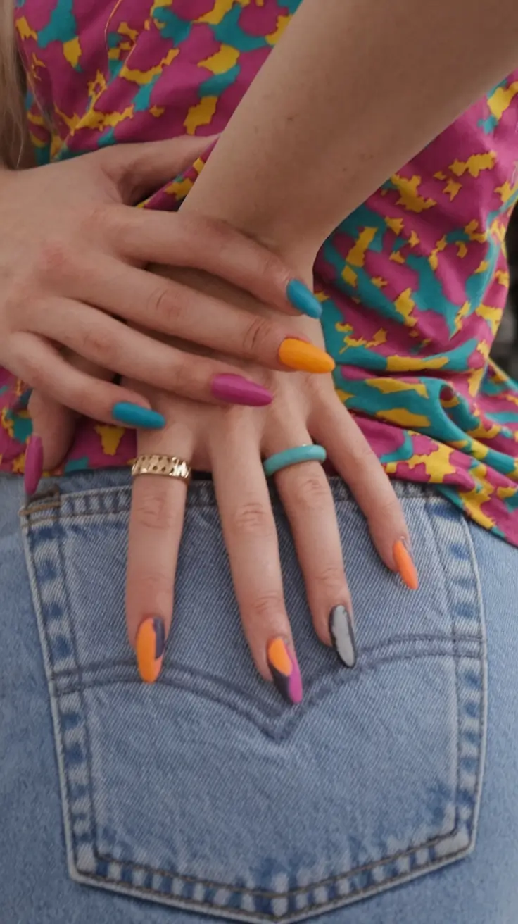 Fall Color-Block Nails 2025: Trendy Manicure Ideas for Bold Autumn Style