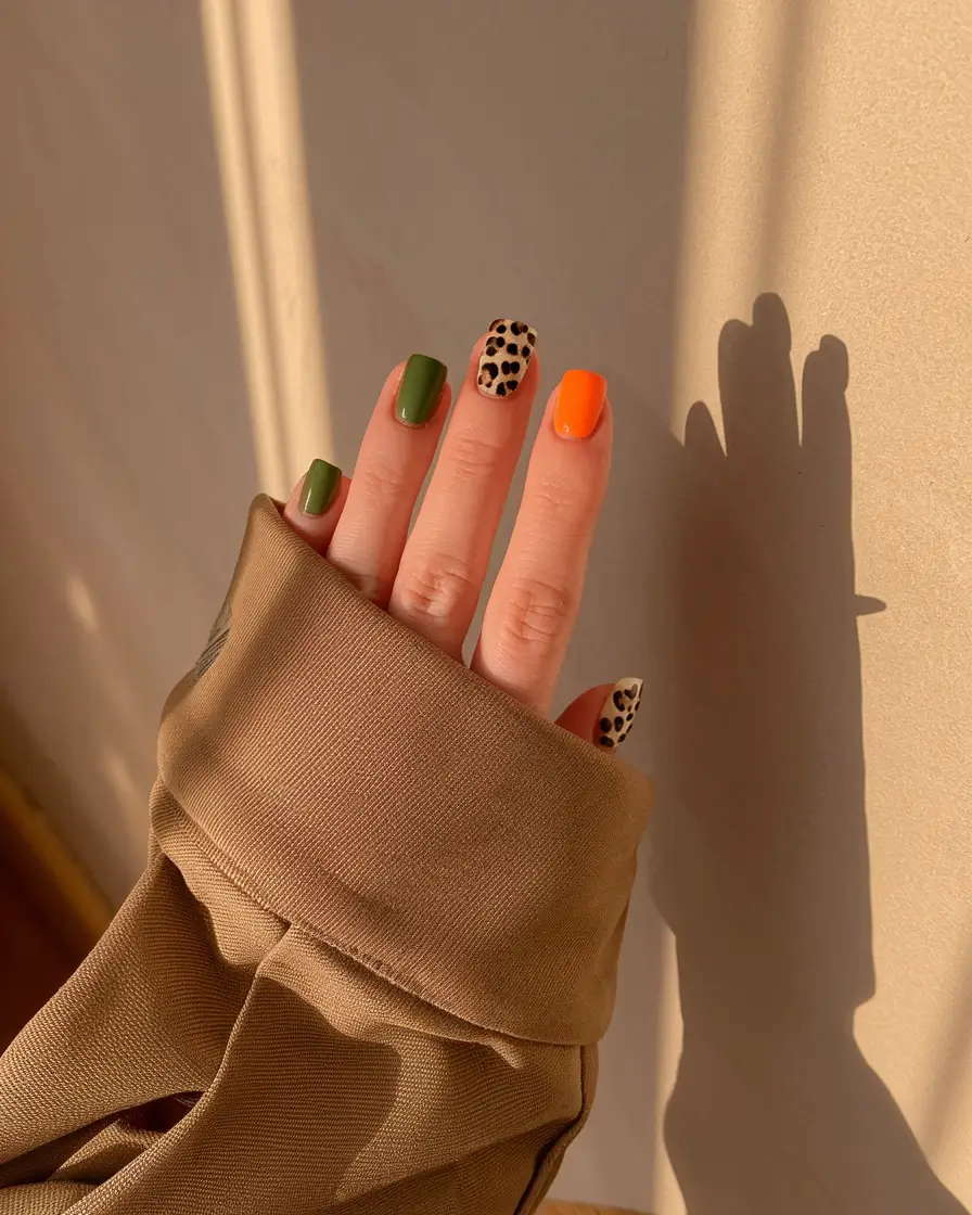 Fall Color-Block Nails 2025: Trendy Manicure Ideas for Bold Autumn Style