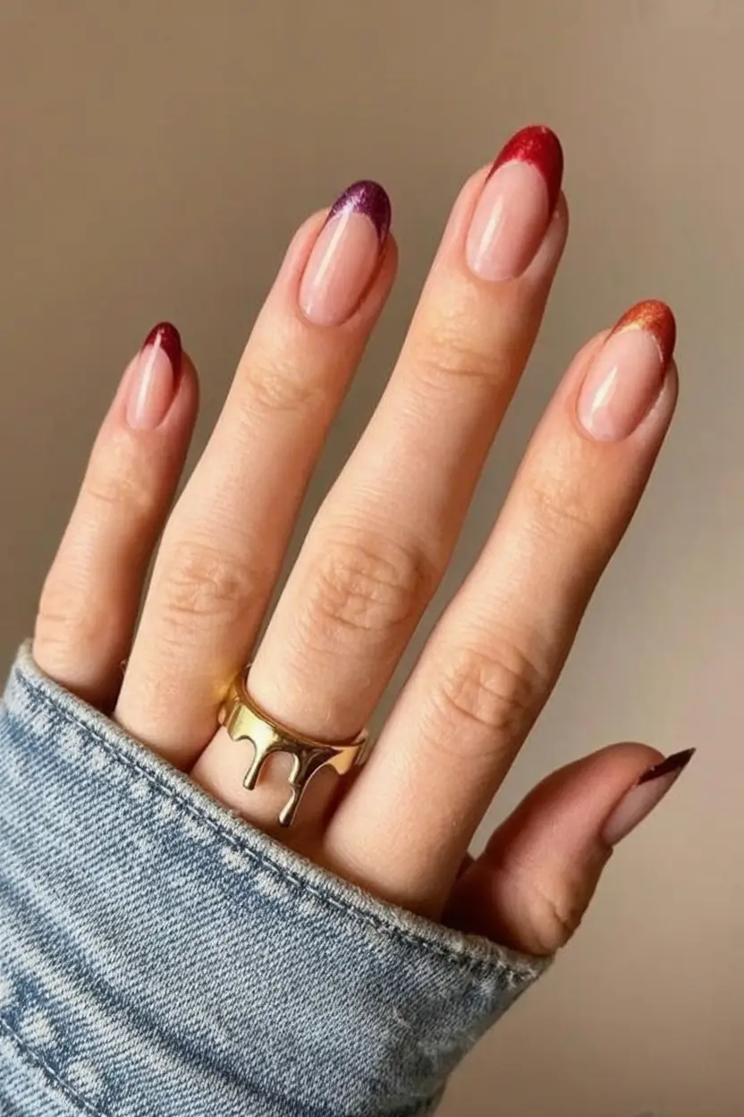 Fall French Tip Nails 2025: 27+ Classy & Trendy Designs for Every Shape and Style