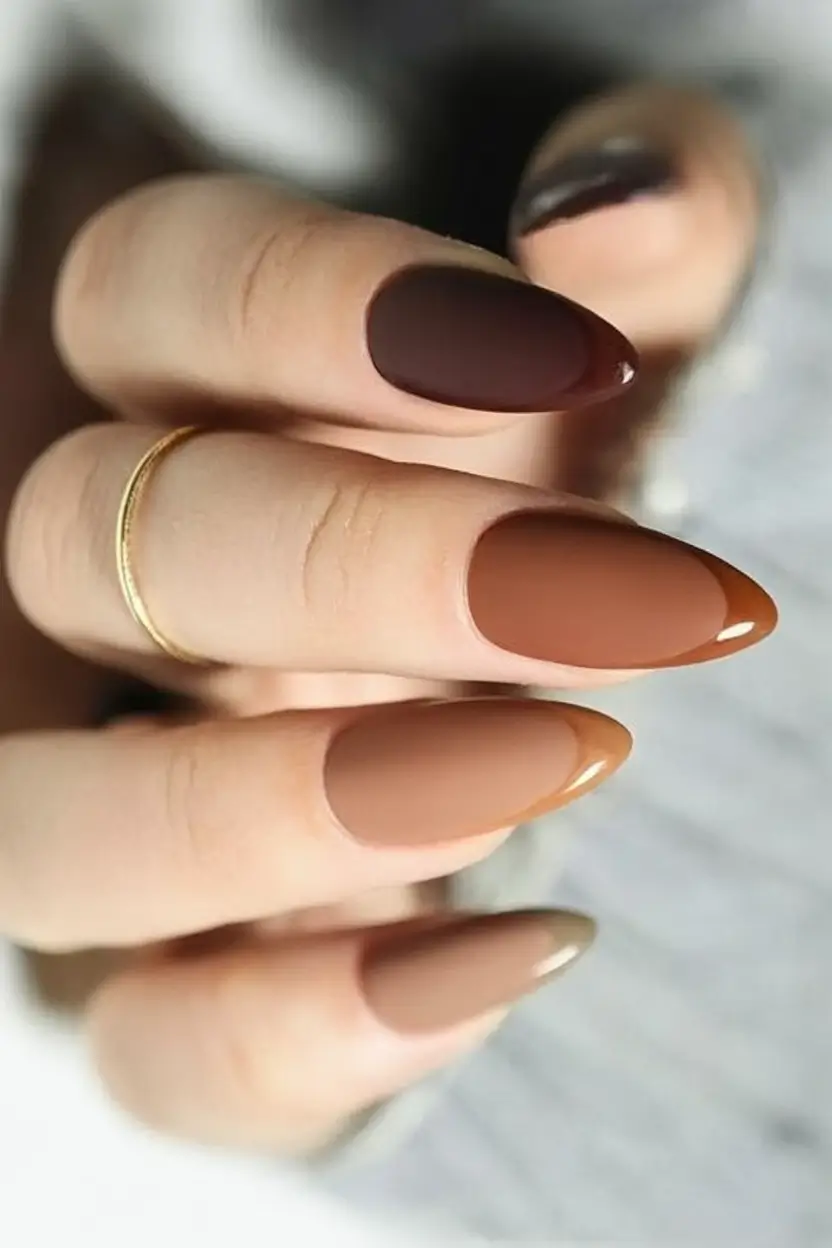 Fall French Tip Nails 2025: 27+ Classy & Trendy Designs for Every Shape and Style