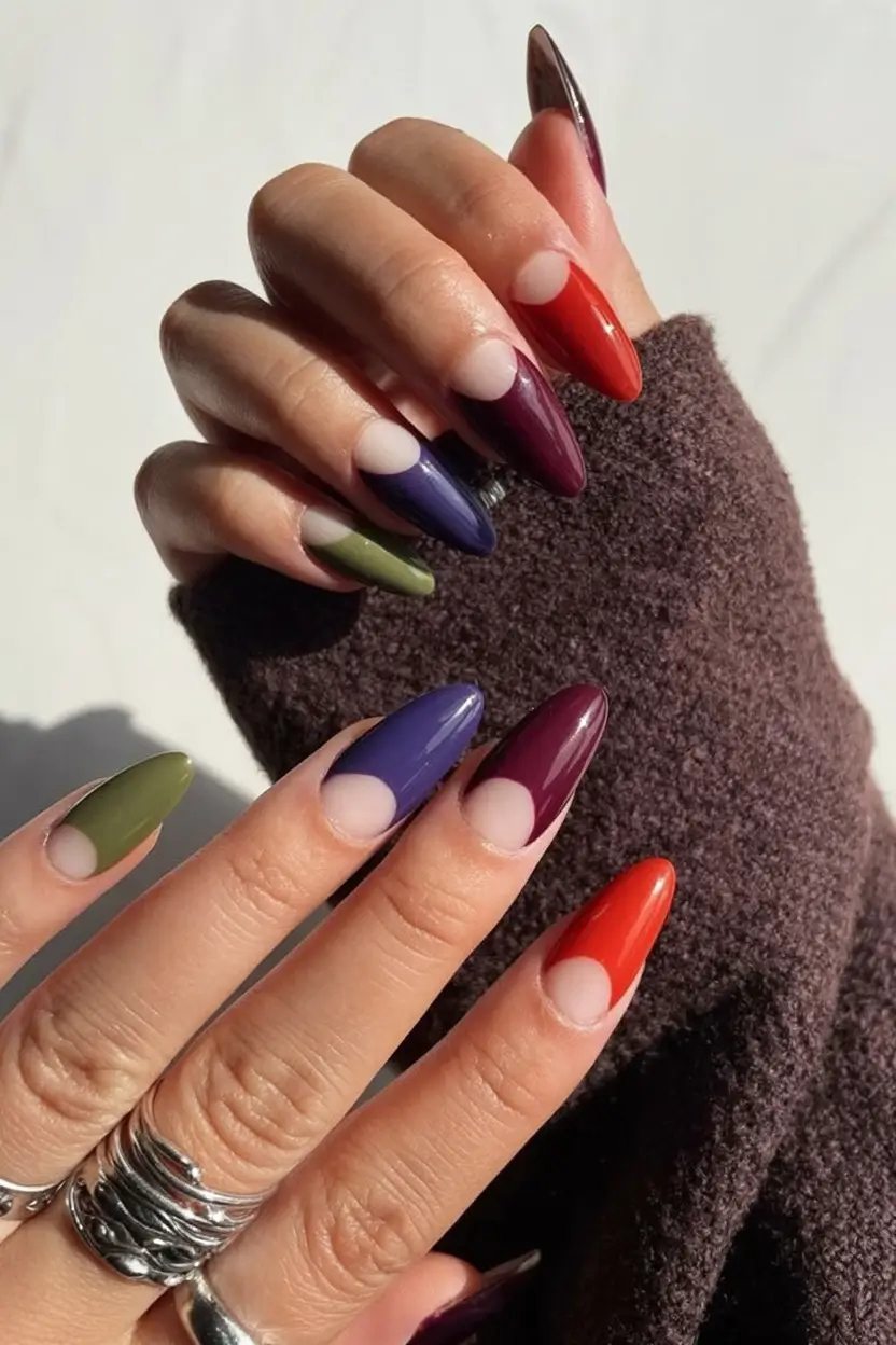 Fall French Tip Nails 2025: 27+ Classy & Trendy Designs for Every Shape and Style