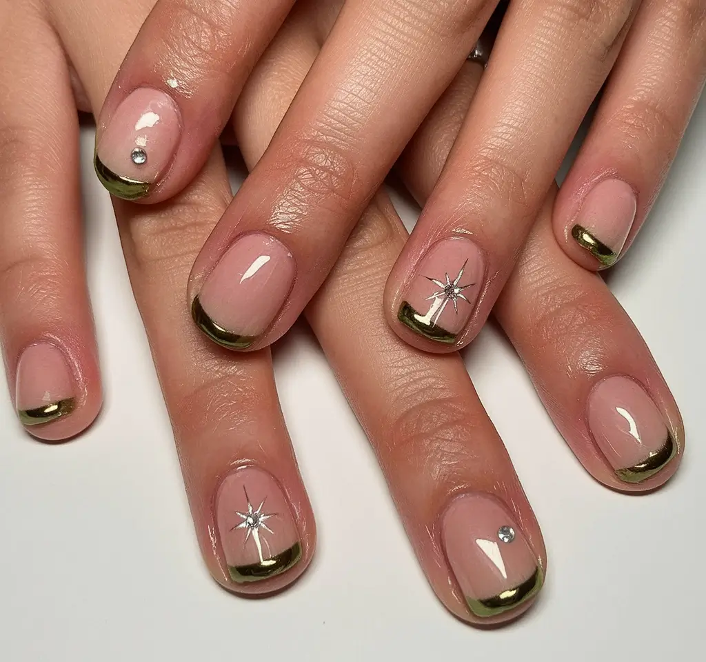 Fall Manicure Ideas 2025 – Almond, Chrome, French Tip & Short Nail Designs for Autumn