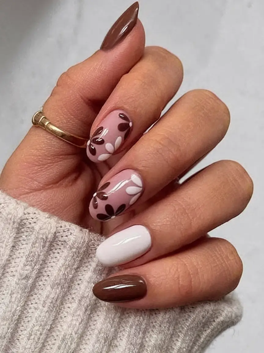 Fall Nails Oval Shape 2025: 27 Trendy Designs for a Cozy, Stylish Season