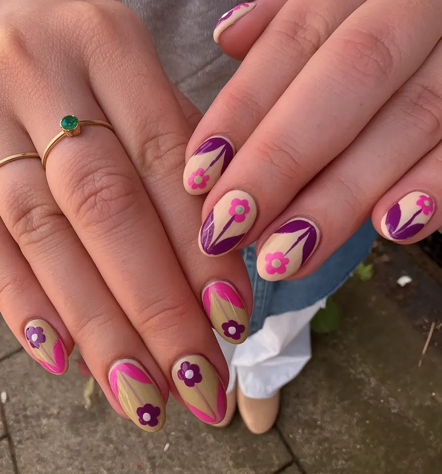 Fall Nails Oval Shape 2025: 27 Trendy Designs for a Cozy, Stylish Season