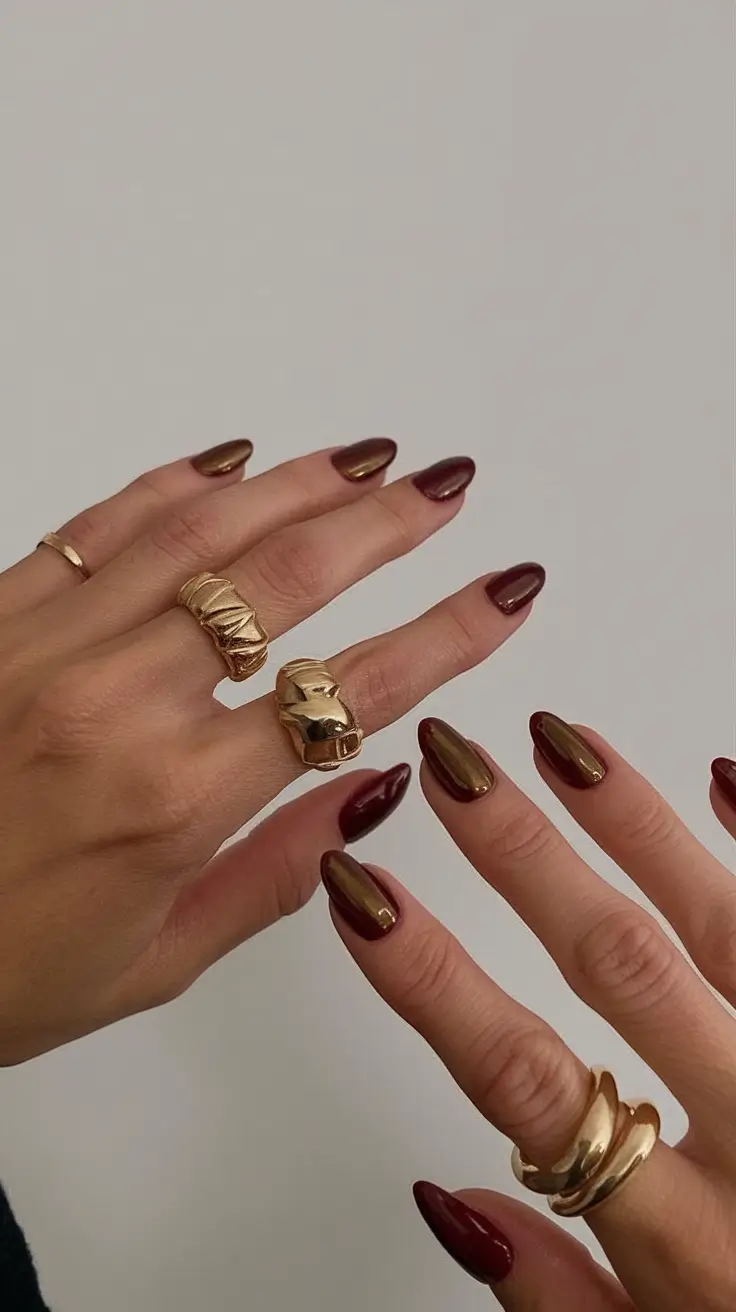 Fall Nails Oval Shape 2025: 27 Trendy Designs for a Cozy, Stylish Season
