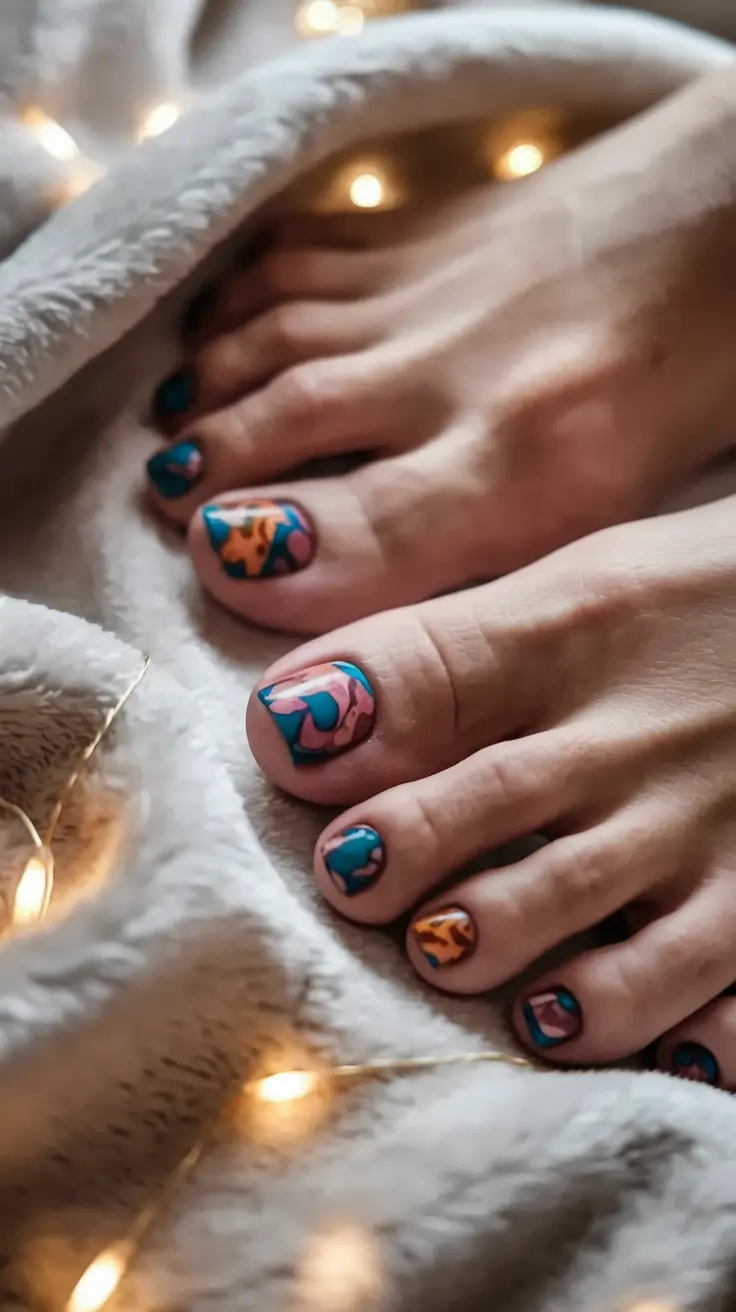 Fall Toe Nail Designs Ideas 2025: Stylish & Simple Pedicure Art Trends for Autumn