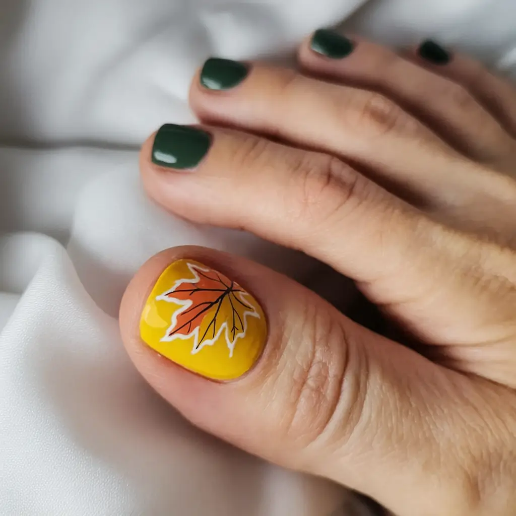 Fall Toe Nail Designs Ideas 2025: Stylish & Simple Pedicure Art Trends for Autumn