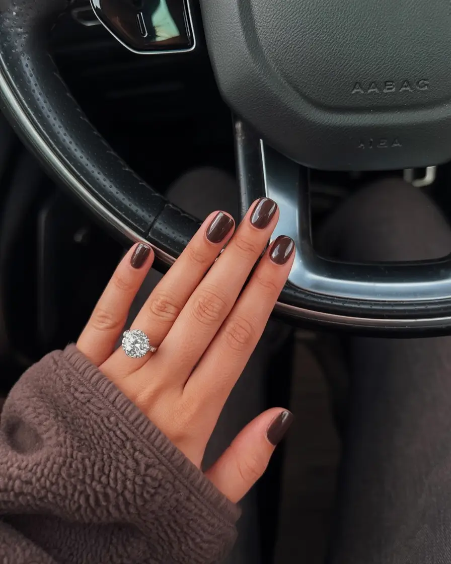 Brown Fall Nails 2025: Stylish Designs, Shapes & Ideas for Cozy Season