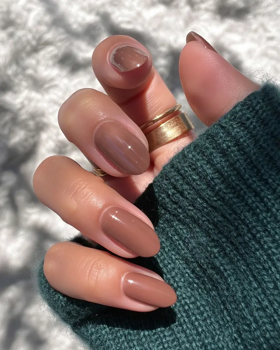 Brown Fall Nails 2025: Stylish Designs, Shapes & Ideas for Cozy Season