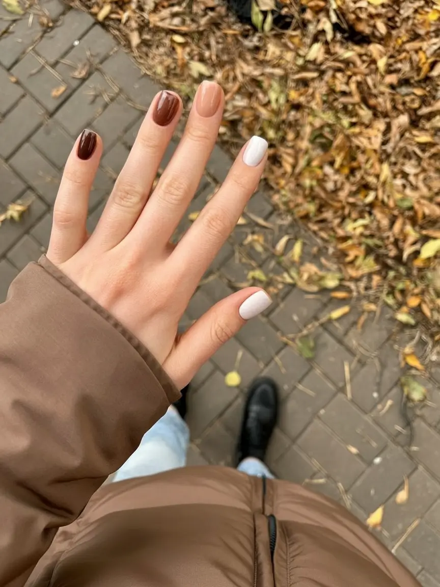 Brown Fall Nails 2025: Stylish Designs, Shapes & Ideas for Cozy Season