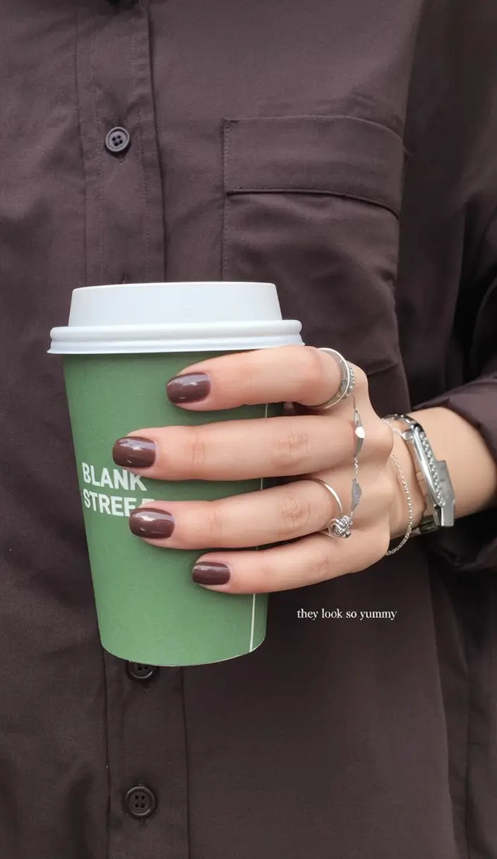 Brown Fall Nails 2025: Stylish Designs, Shapes & Ideas for Cozy Season