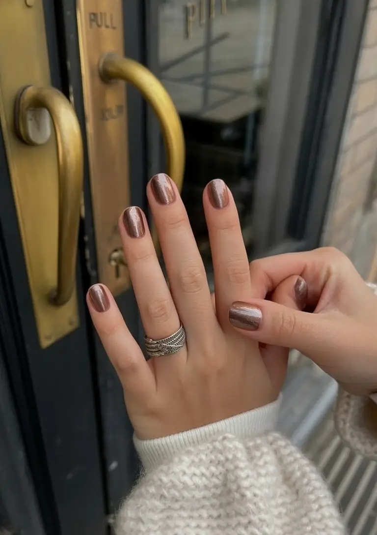 Brown Fall Nails 2025: Stylish Designs, Shapes & Ideas for Cozy Season