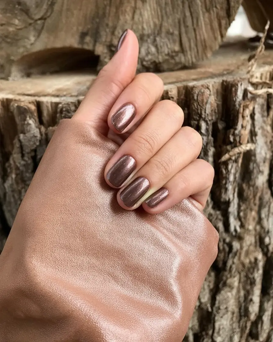 Brown Fall Nails 2025: Stylish Designs, Shapes & Ideas for Cozy Season