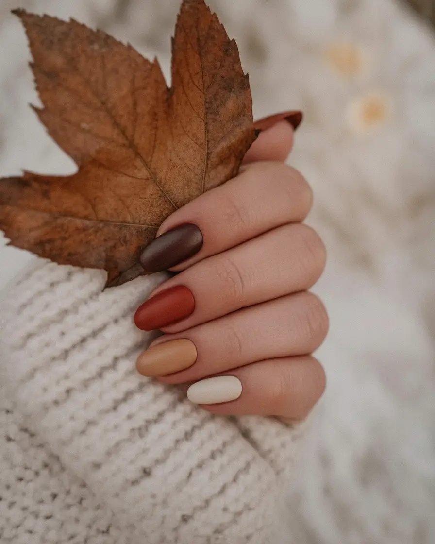 Fall Matte Nails 2025: Cozy Autumn Colors and Trendy Design Ideas