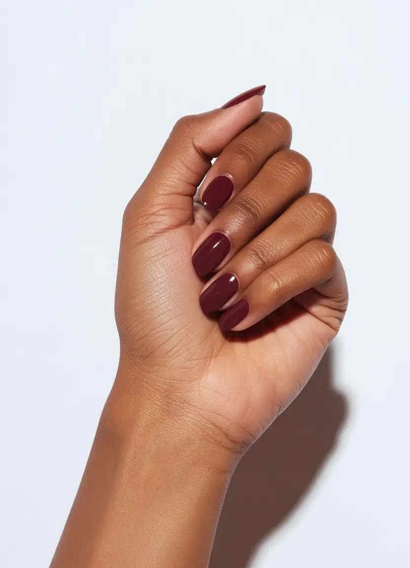 Fall Nail Colors for Dark Skin 2025: Trendy Shades and Manicure Ideas