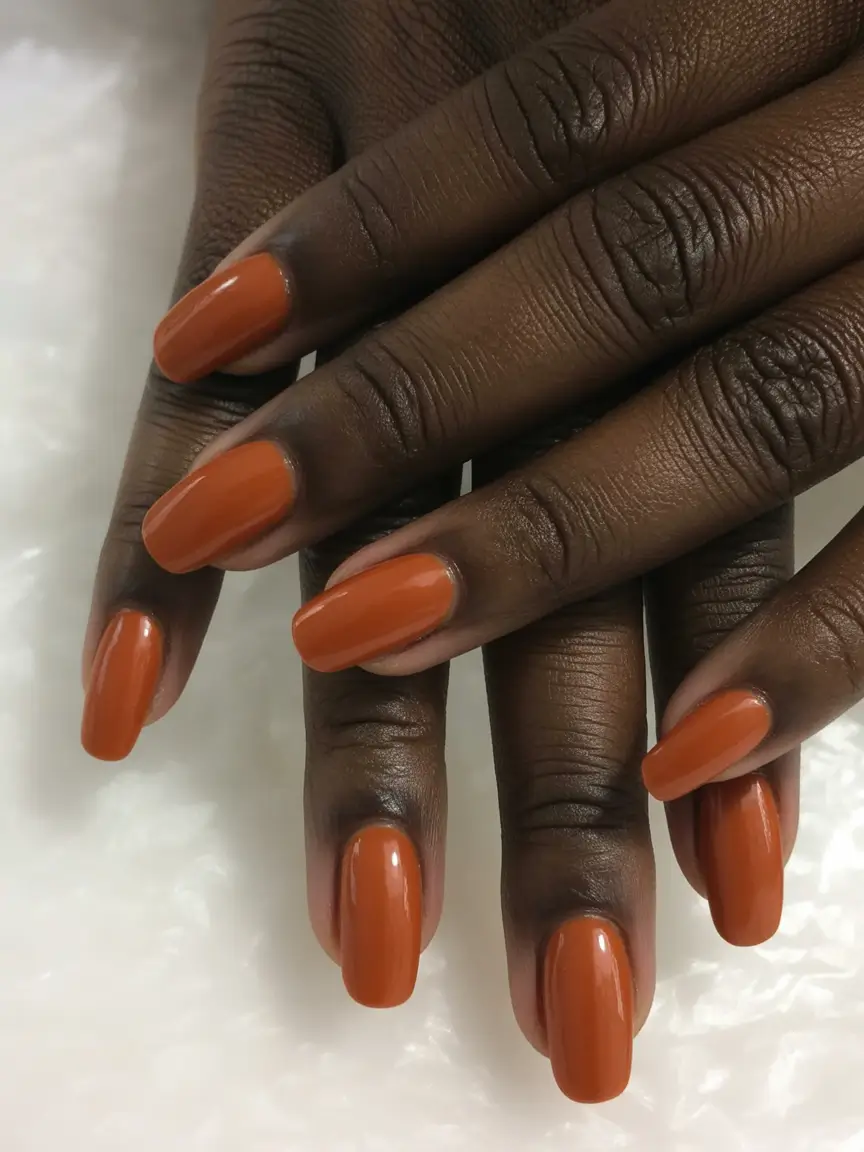 Fall Nail Colors for Dark Skin 2025: Trendy Shades and Manicure Ideas