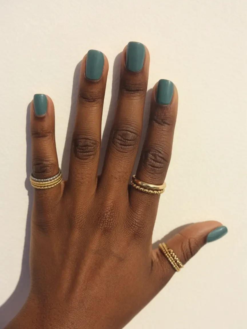 Fall Nail Colors for Dark Skin 2025: Trendy Shades and Manicure Ideas