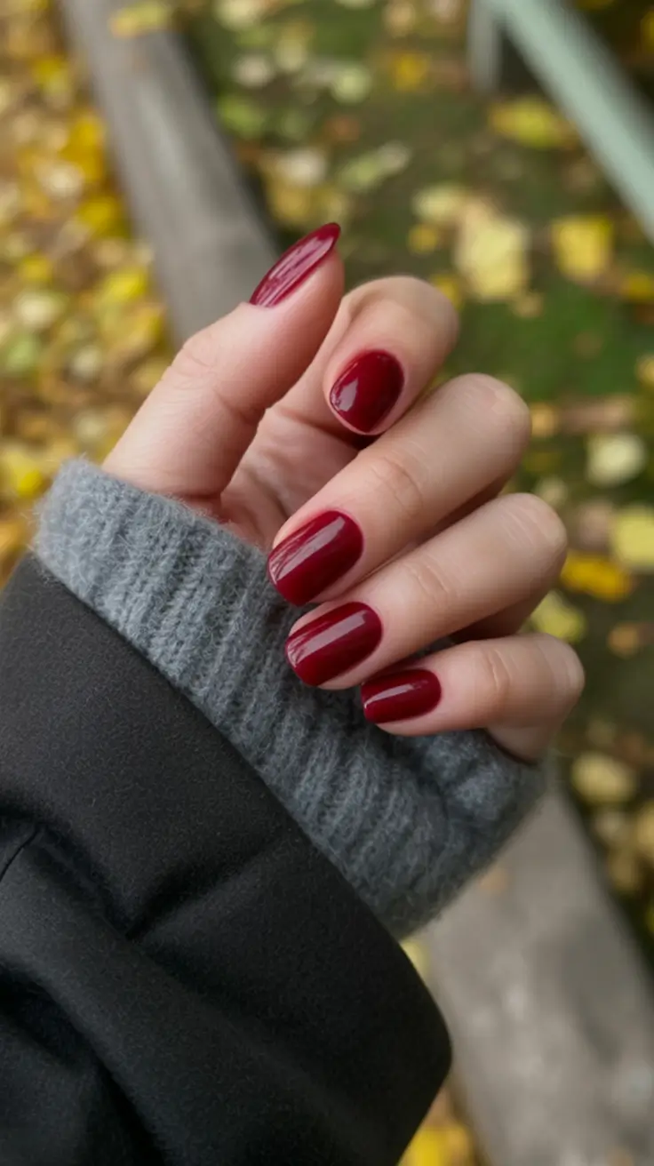 Fall Nails 2025 Color Trends: Stunning Almond, Short & Red Designs for Autumn