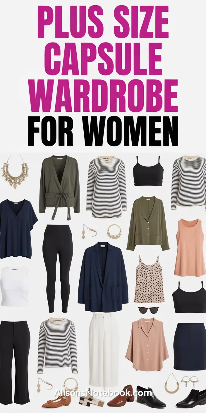 Fall Plus Size Capsule Wardrobe Ideas 2025: Stylish Outfits for Every Occasion