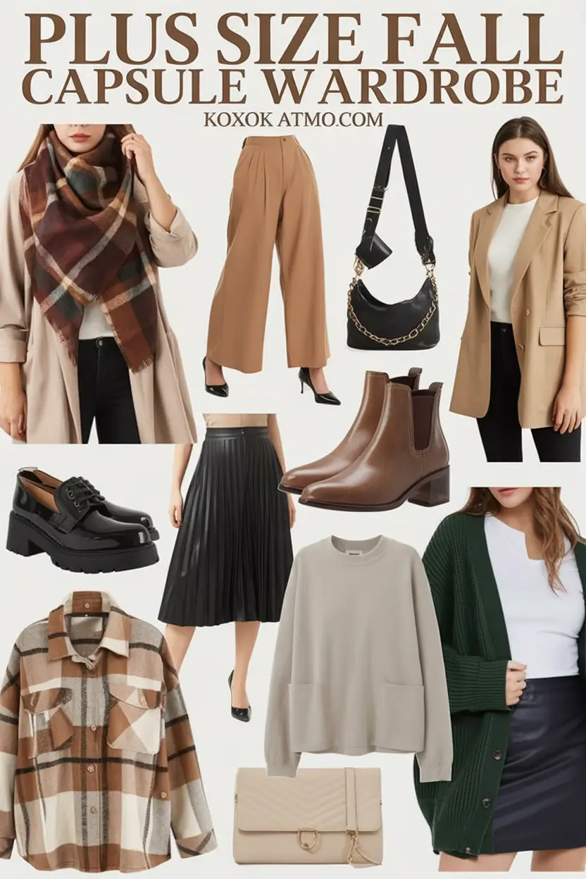 Fall Plus Size Capsule Wardrobe Ideas 2025: Stylish Outfits for Every Occasion