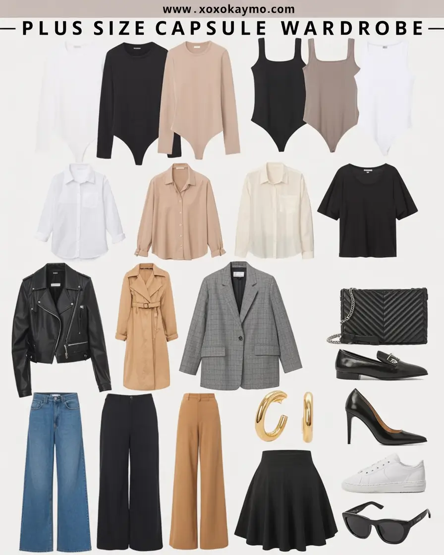 Fall Plus Size Capsule Wardrobe Ideas 2025: Stylish Outfits for Every Occasion