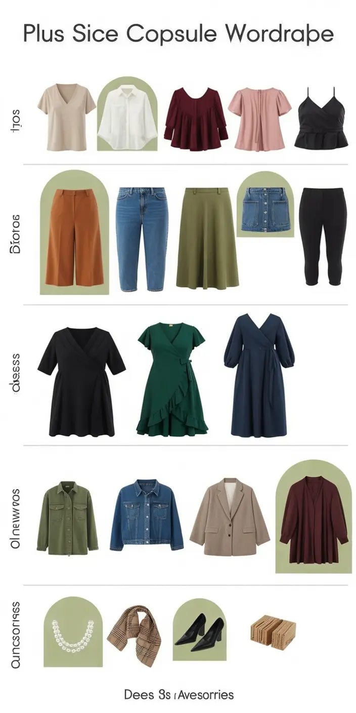 Fall Plus Size Capsule Wardrobe Ideas 2025: Stylish Outfits for Every Occasion