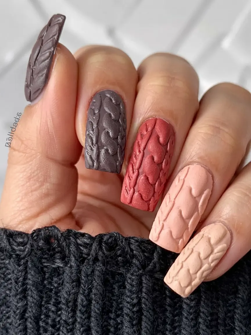 Fall Sweater Nails 2025: Cozy & Trendy Manicure Ideas for Autumn